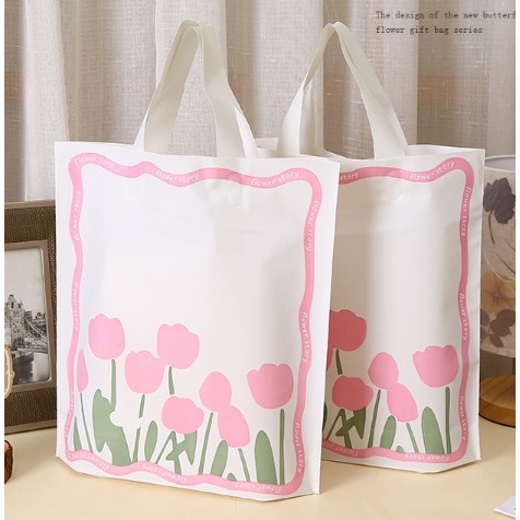 

Paper Bag - Kantong Plastik Premium Tebal Bunny Pink Tas Gift Kantong Kado
