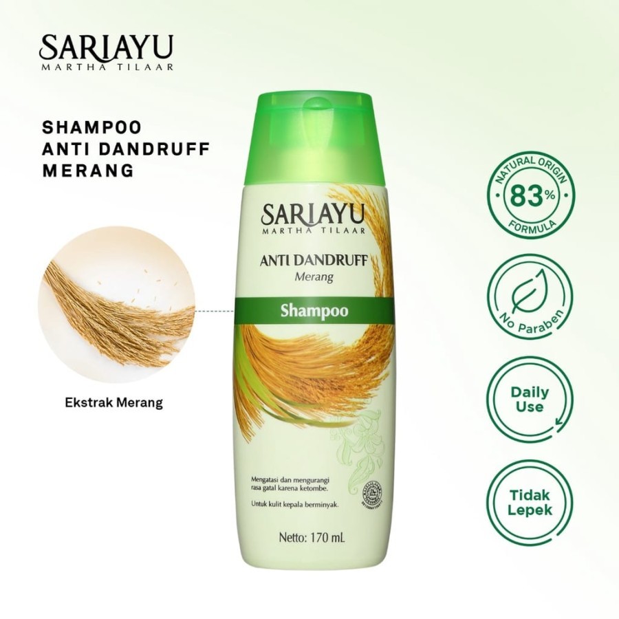 SARIAYU SHAMPO MERANG/ANTI DANDRUFF 170ml