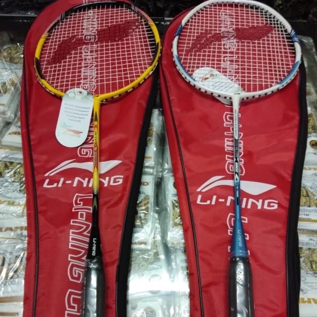 Terbaik Raket badmintonbulutangkis senar tas kompit Lining grosir