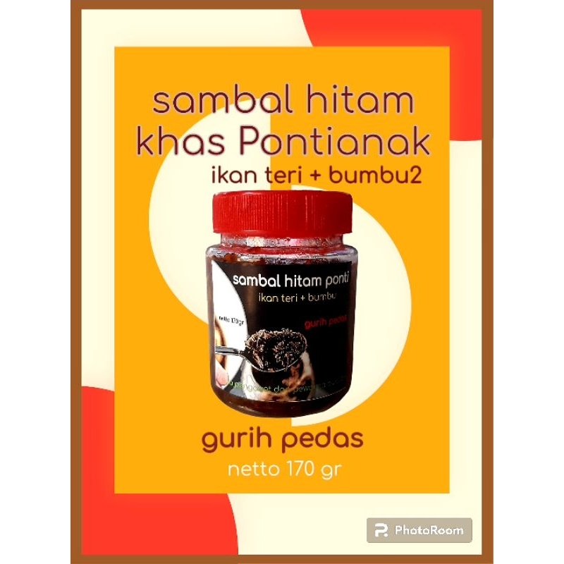 

Sambal Hitam Pontianak/Kalimantan
