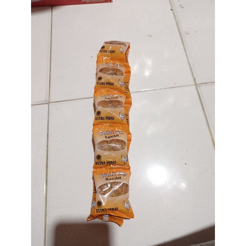 

Snack Usus Bakar Pedas 1 renceng isi 10 pcs