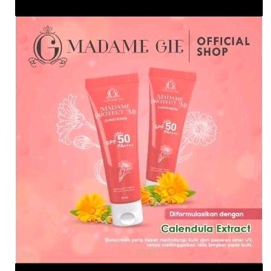 MADAME GIE SUNSCREEN SPF50 (PINK)35ML