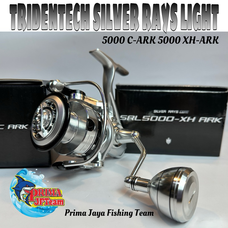 REEL TRIDENTECH SILVER RAYS LIGHT 5000 c ark xh ark