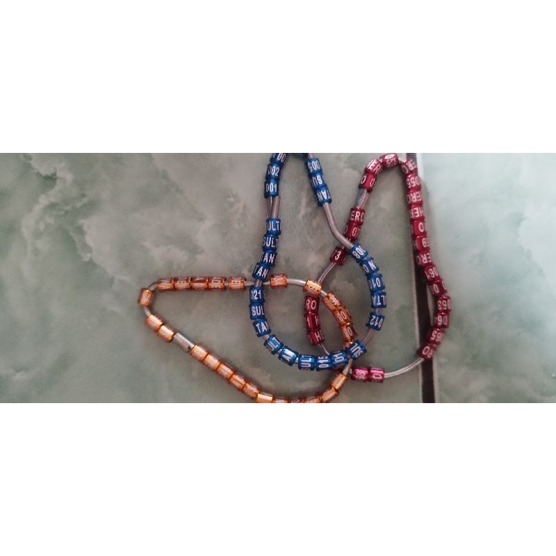10pcs ring burung kenari sudah ada nama acak ring burung 3mm