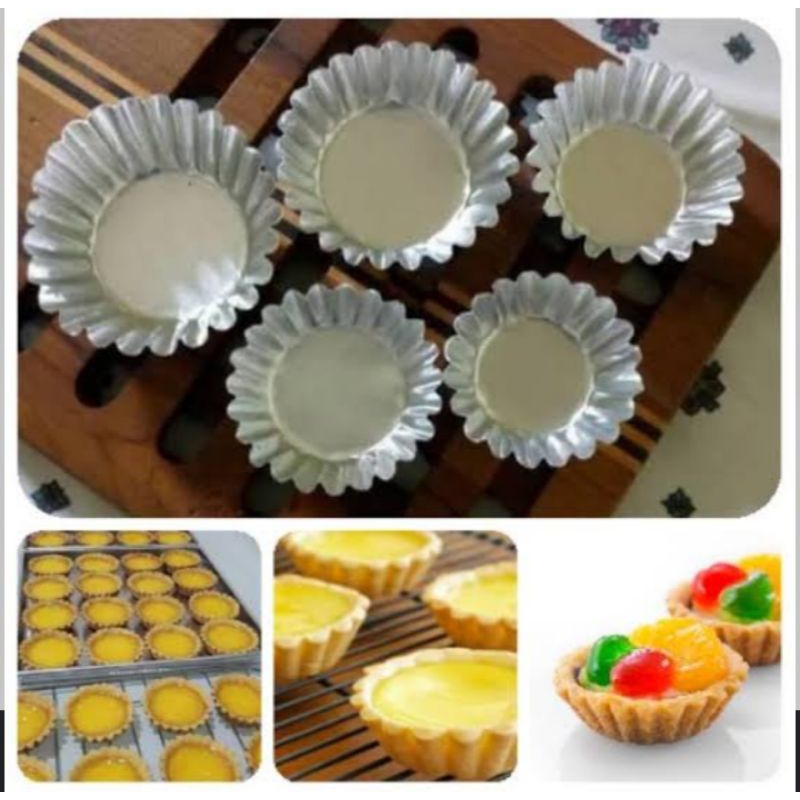 20 pcs cetakan pie susu/pie sus/cetakan pie susu/pie tart mini/cetakan pie mini/cetakan kue pie sus