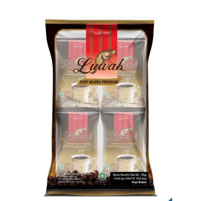 

Luwak kopi murni 6.5 gram