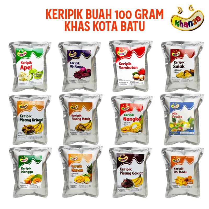

Cemilan Keripik Buah Mix Fruit | Cemilan Buah Kering