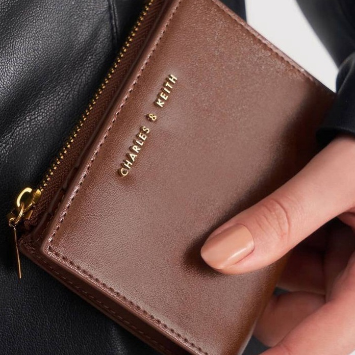 Terjamin DOMPET CK WALLET KAROL MINI TOP ZIP  CK7