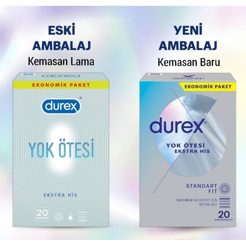 Durex Invisible 20 pcs Durex Invisible Intense, Kondom Extra Tipis Pria | Durex Invisible