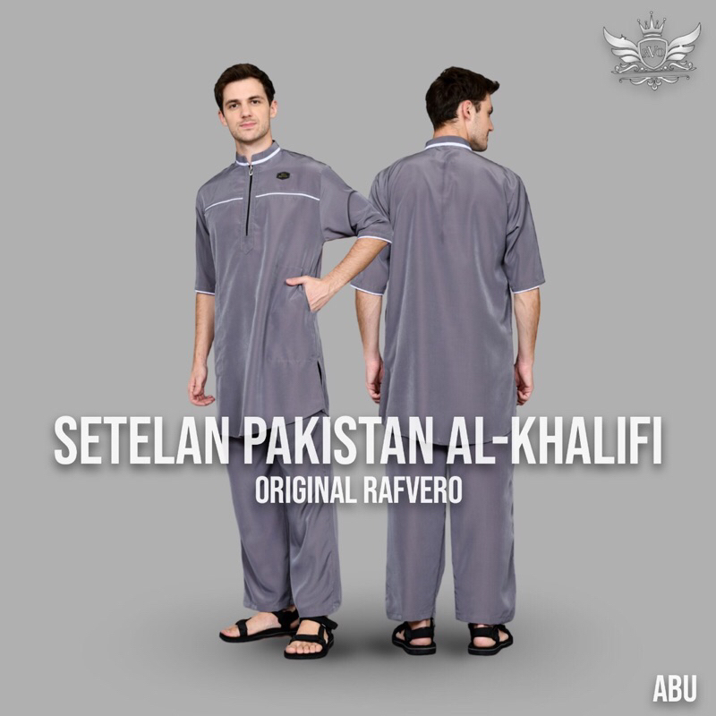 RECOMMENDED BAJU KOKO - GAMIS PRIA SETELAN - GAMIS JUBAH SETELAN PRIA DEWASA AL KHALIFI