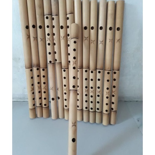 suling bambu 1pcs