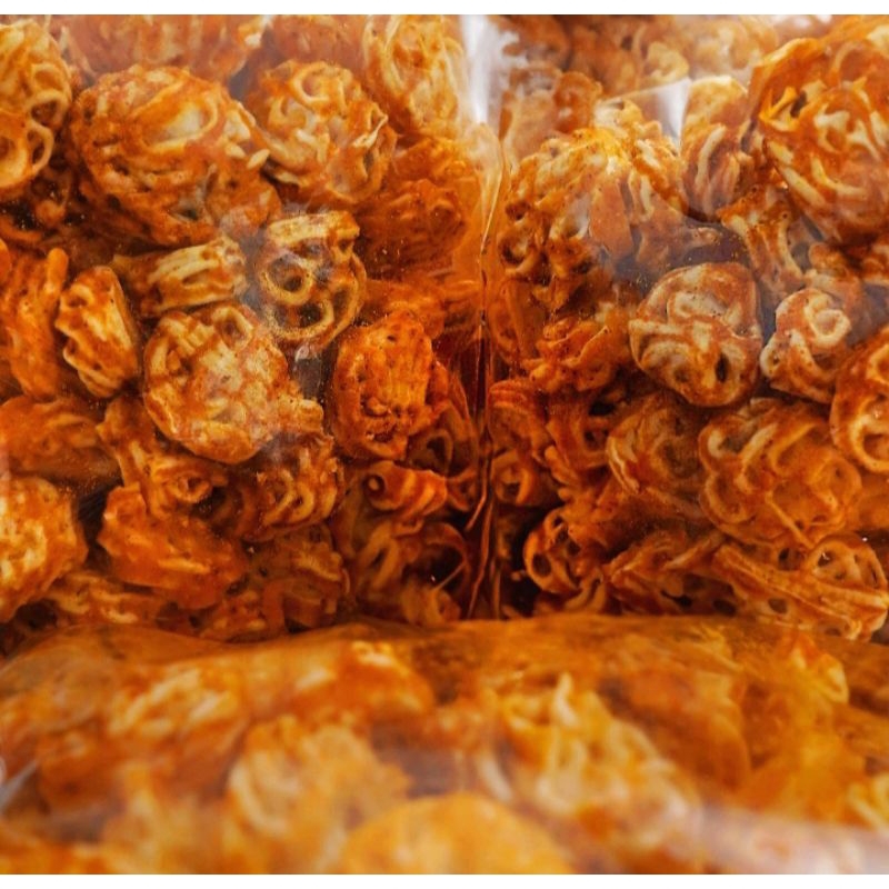 

Kerupuk Seblak Daun jeruk Pedas Viral Krupuk rafael 250 gram