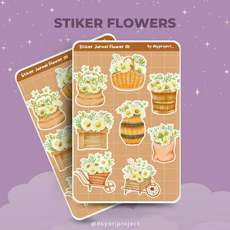 

Stiker Flower / Stiker Jurnal