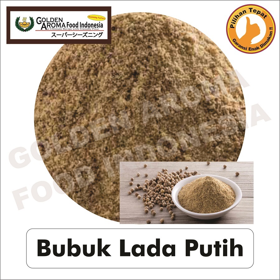 

Bubuk Lada Putih Merica 250gr Jual White Pepper Powder 250 gr, Bubuk Rempah Murah Aman Terbaik halal