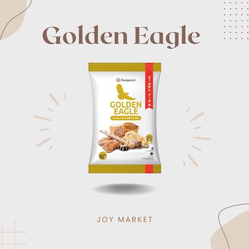 

Tepung Terigu Premium Roti Golden Eagle 1kg