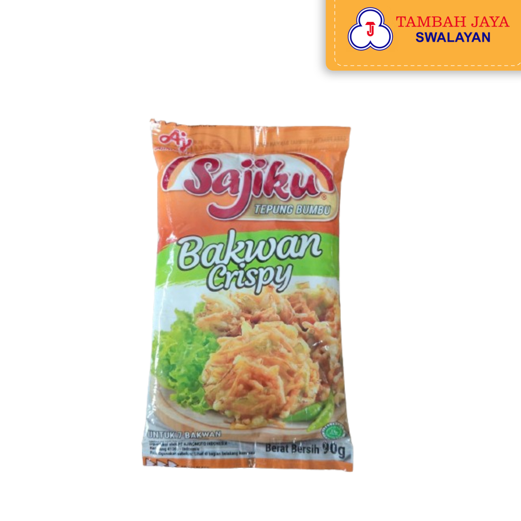 

Sajiku Tepung Bumbu Bakwan Crispy 90gr