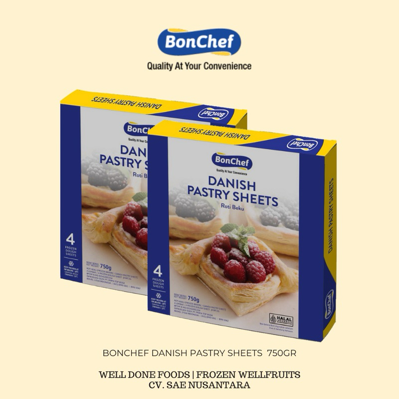 

BonChef Danish Pastry Sheets 750gr