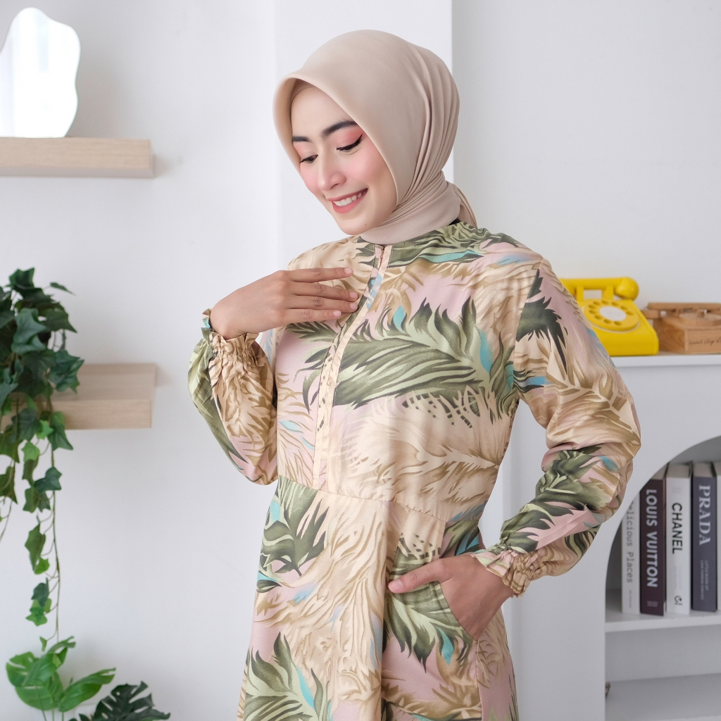 ABA agen baju official  GAMIS JAMILLAH ( DAPAT BAJU AJA ) - homey dress - gamis - gamis wanita - gamis katun apel - gamis muslim - dress - dress wanita - dress menyusui - gamis menyusui - gamis syari-5