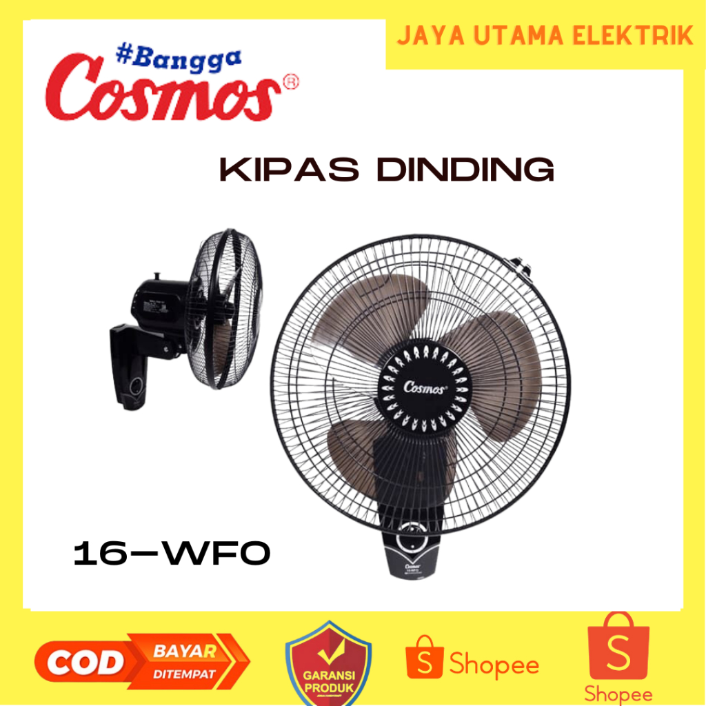 Kipas Angin Dinding Cosmos 16 Inch WFO / Kipas Angin Cosmos 16 WFC / kipas dindig / kipas angin / ki