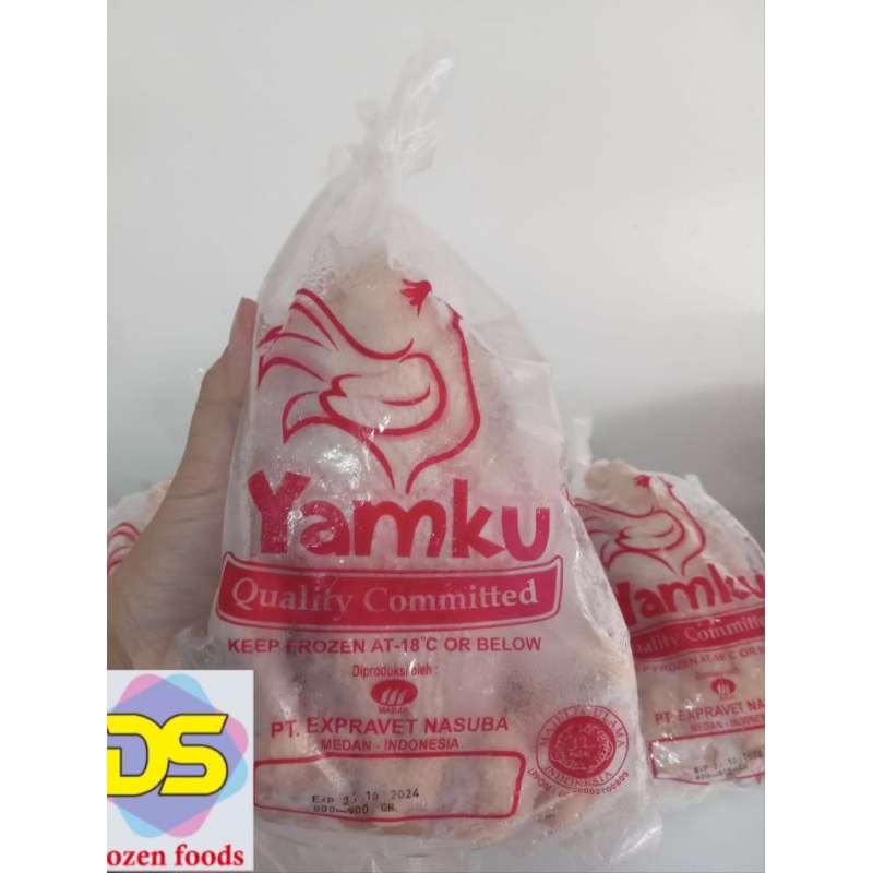 

YAMKU AYAM BROILER / AYAM UTUH YAMKU 800-900GR