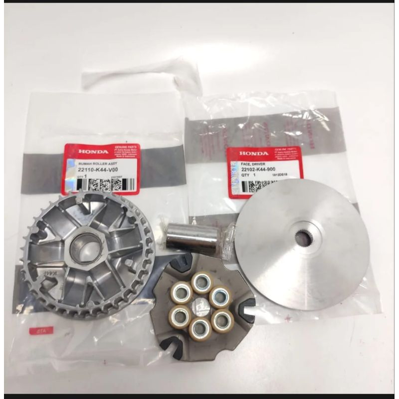 Paket CVT Rumah Roller SET + Kipas Rumah Roller Beat Fi Esp Vario 110 Fi Esp Scoopy Fi Esp Beat Pop 