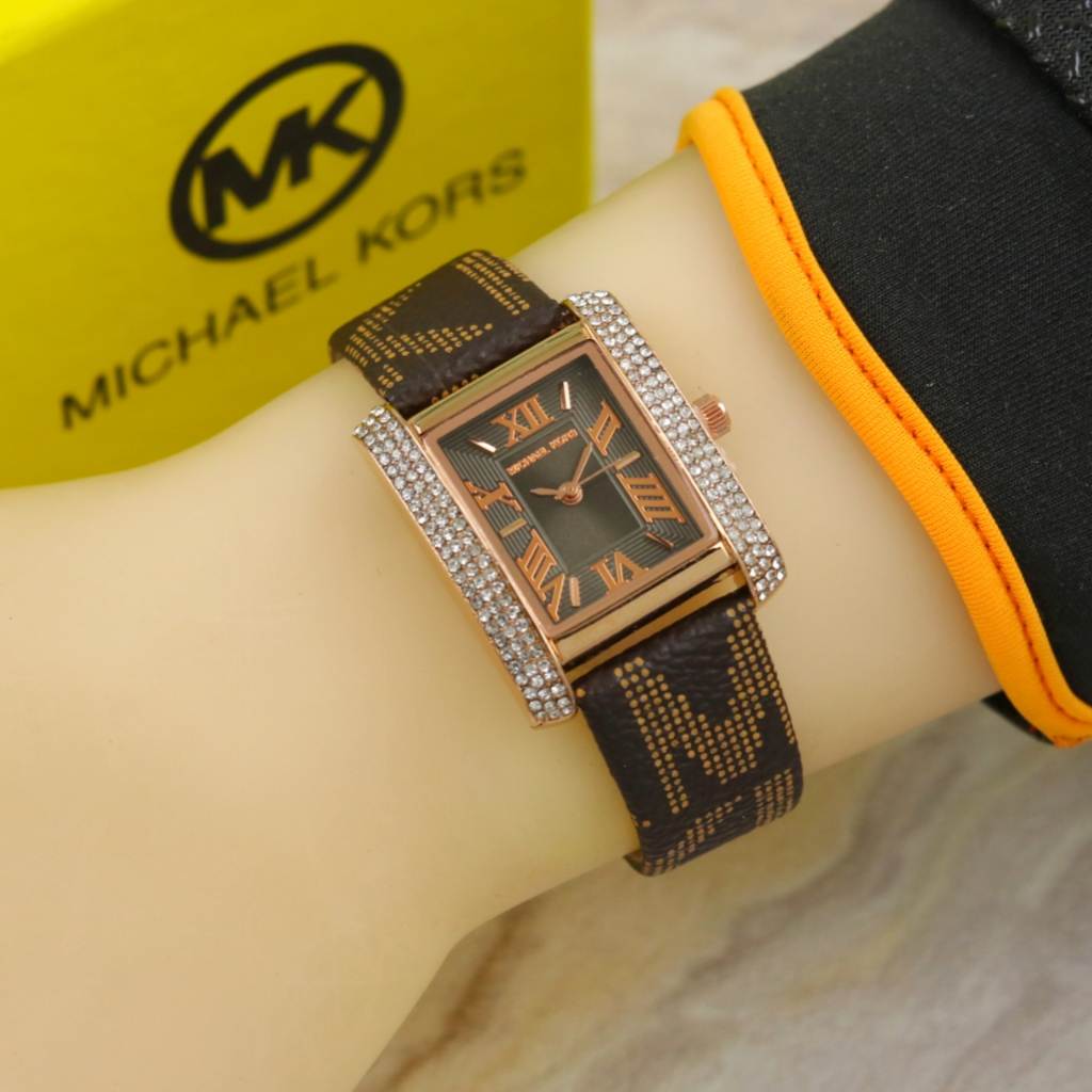 PROMO - Jam Tangan Wanita Michael Kors Mk2786Ui Tali Kulit Free Box Original & Baterai Cadangan