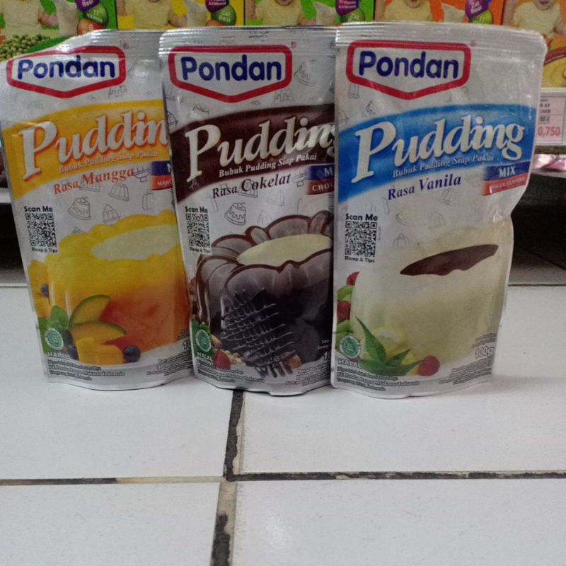 

Pondan Pudding Mix 100gr