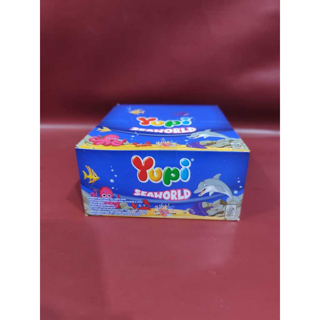 

Yupi Seaworld 144g - Permen Yupi Seaworld Per Box