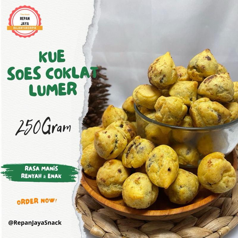 

Soes Coklat Lumer / Sus Coklat 250 Gram