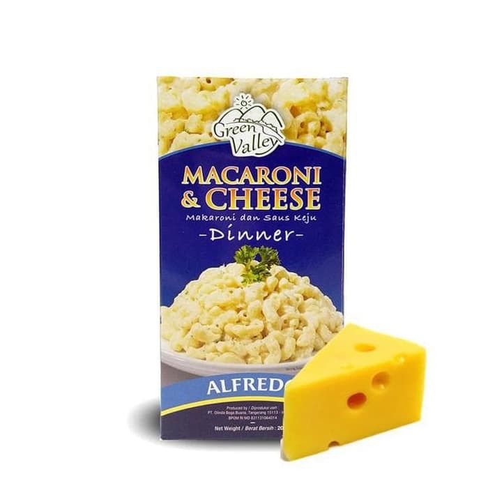 

Green Valley Macaroni and Cheese with Alfredo Sauce 200 gr