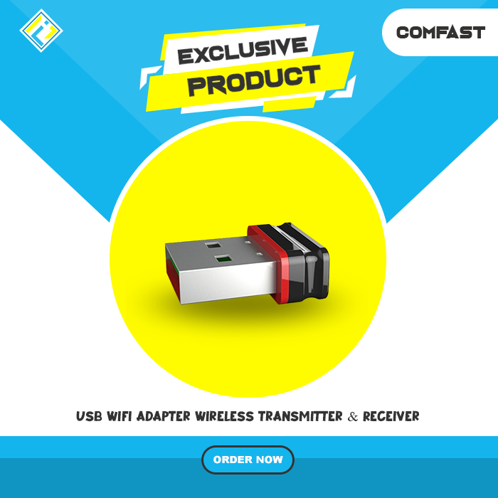 Comfast USB WiFi Adapter Wireless Transmitter - Receiver