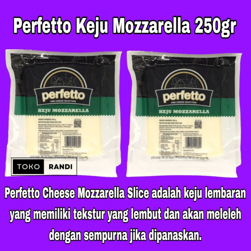 

Perfetto Keju Mozzarella 250gr Murahh