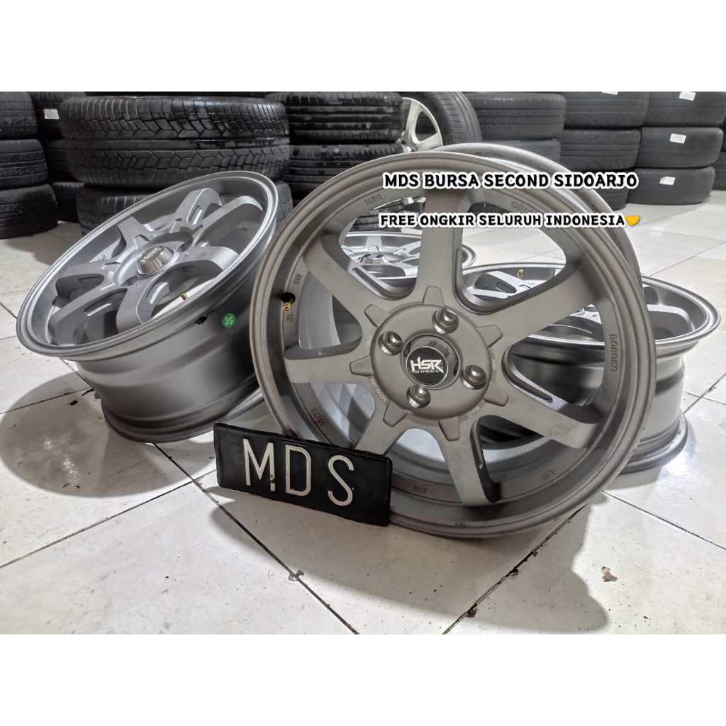 velg Bekas rasa Baru R16x7 PCD 4x100 et/42 GREY
