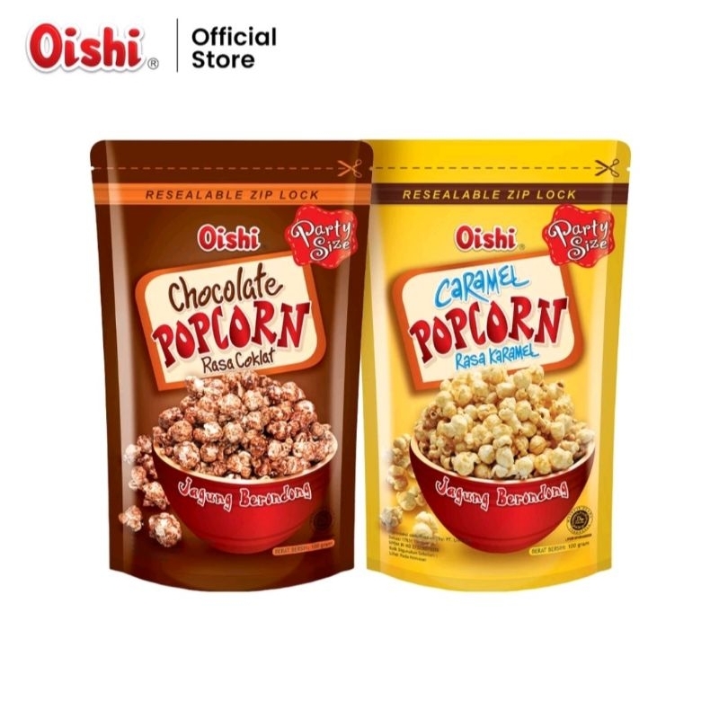

(100 gr) akan dikirim sesuai stock yg ada/Popcorn Oishi