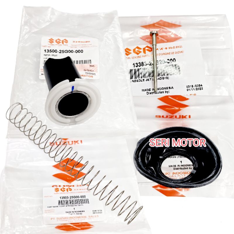 Vakum karbu import thailand 1set 4pcs Satria fu 150 Original sgp