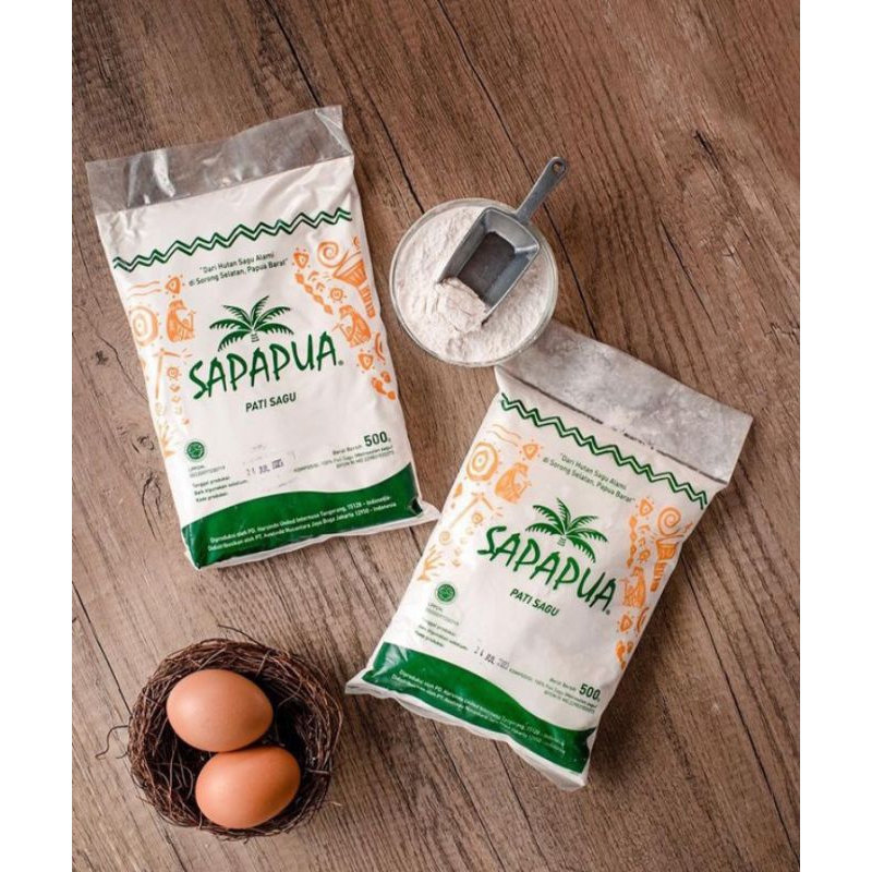 

SAPAPUA - TEPUNG SAGU DARI PAPUA ORGANIK GLUTEN FREE