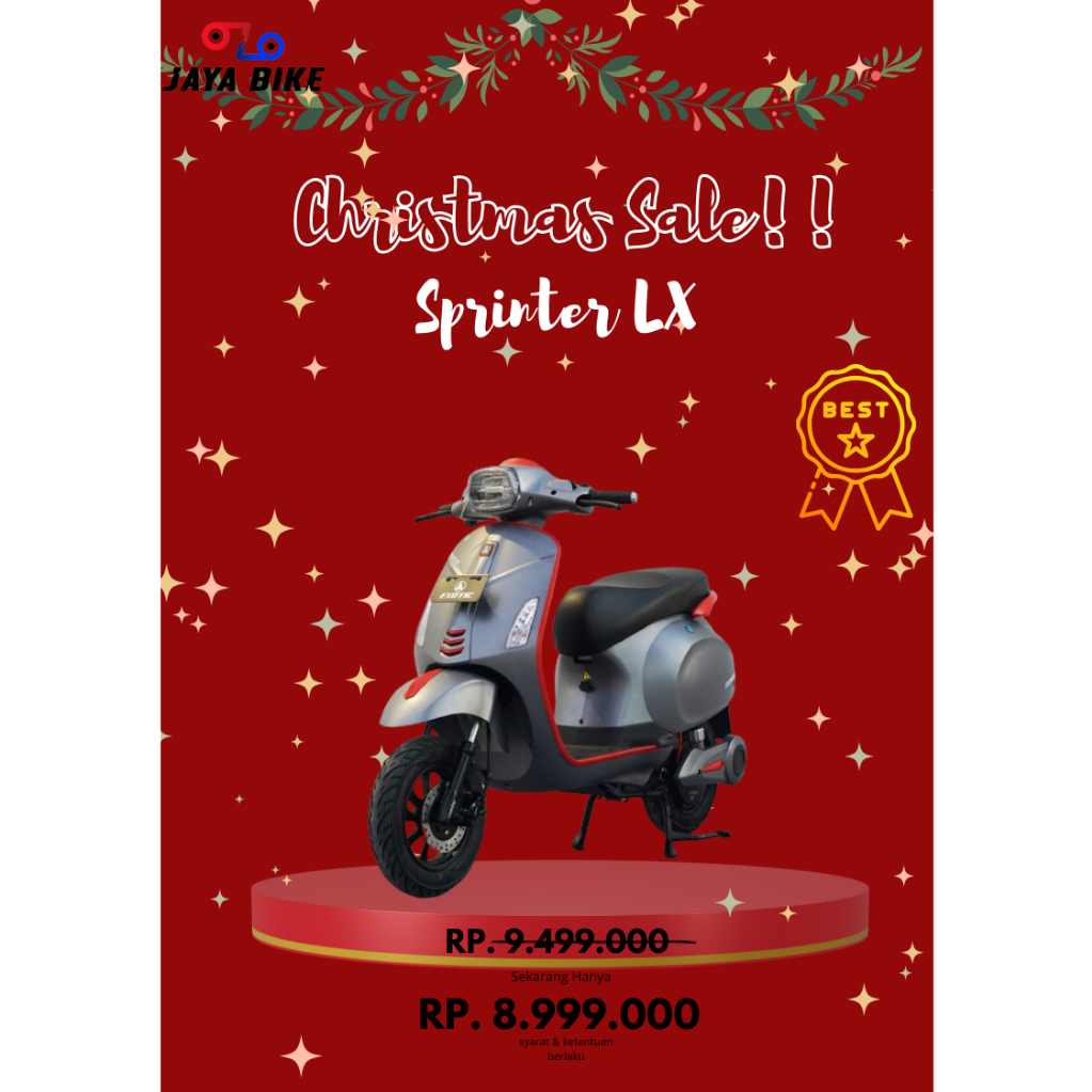 Motor Listrik Sprinter Lx-Exotic