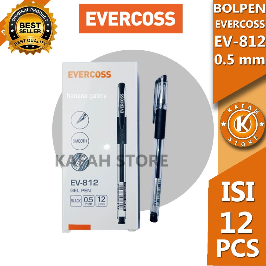 

PULPEN EVERCOSS EV-812 ISI 12 PCS KAFAH STORE