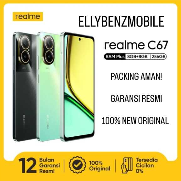 Realme C67 NFC 8/256GB | 8+8GB/256GB Snapdragon 685 NFC