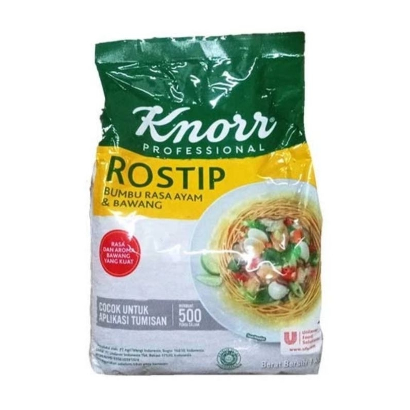 

Rostip ayam/knorr bumbu pelezat rasa ayam 1Kg
