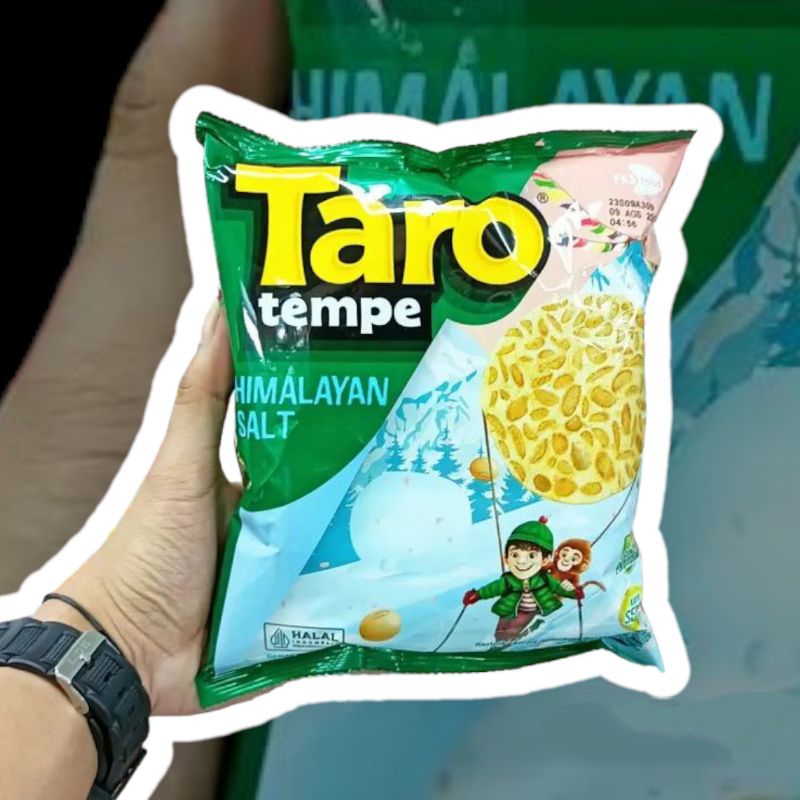 

TARO TEMPE HIMALAYAN SALT 50 G | SNACK TARO KERIPIK TEMPE