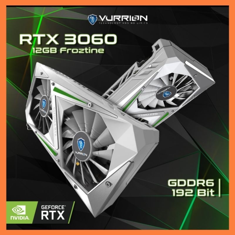 VGA NVIDIA VURRION RTX 3060 12GB DDR6 192BITT