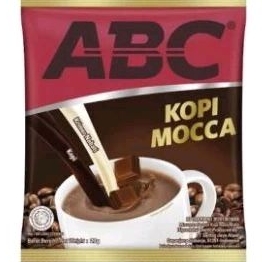 

Kopi ABC Mocca 1 renceng isi 10 sachet