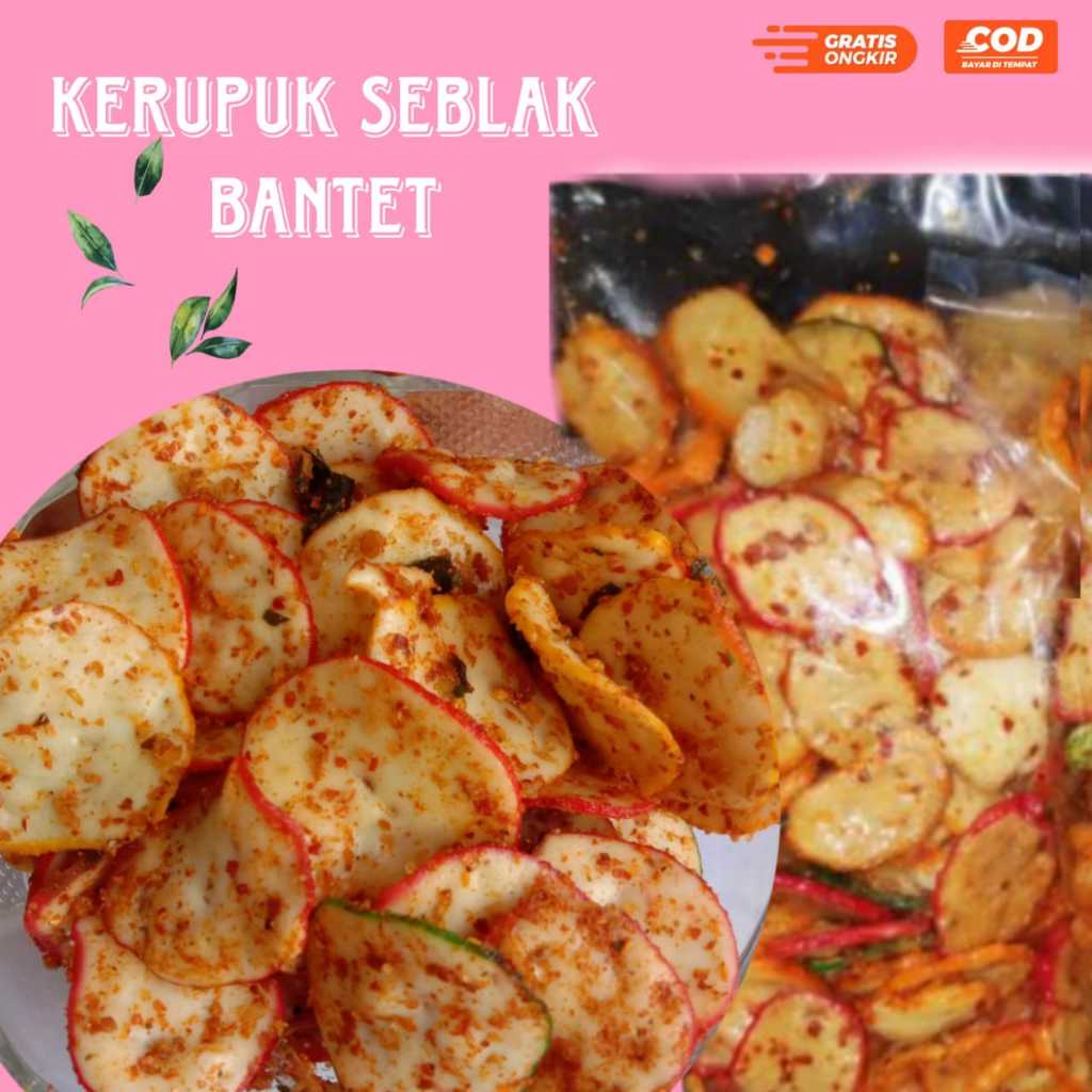 

Kerupuk Seblak Bantet / Camilan Pedas / Spicy Snack