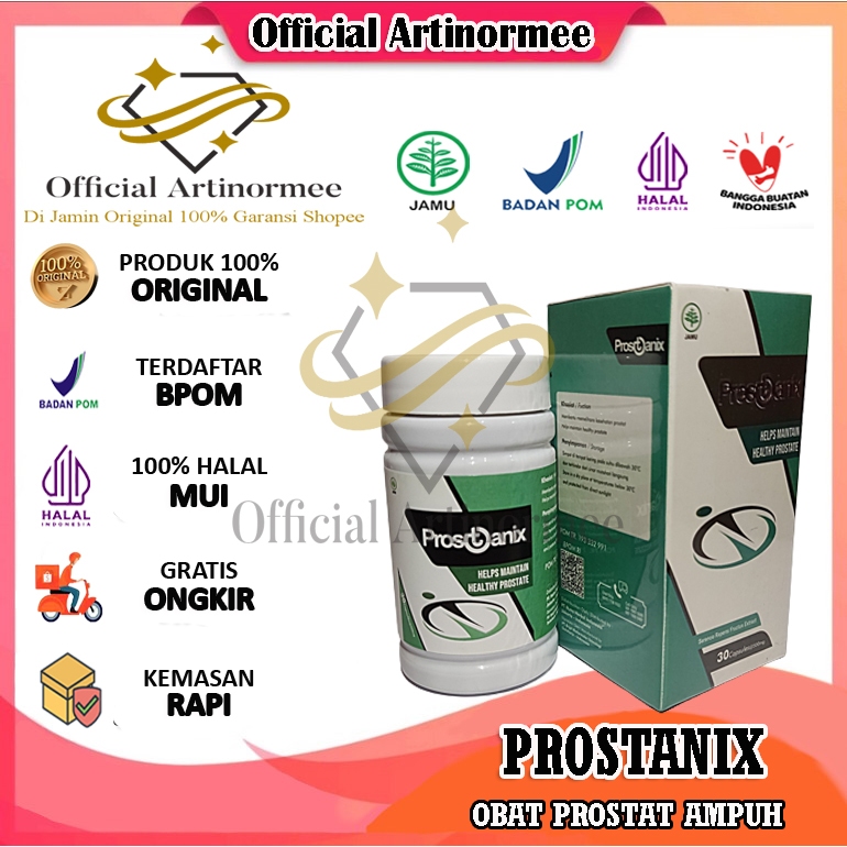 Prostanix Asli Original Obat Herbal Prostat Ampuh