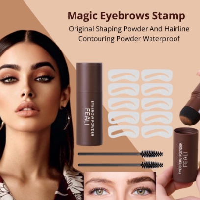 Harga Termurah FEALI  Eyebrow Powder Cetakan Alis Original Shaping Eyebrow Stamp Alis Stempel Alis I