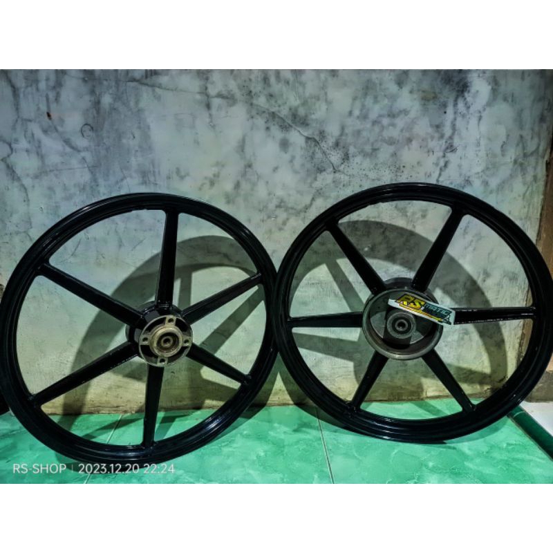 VELG RACING KATSUMOTO V6 SUZUKI SHOGUN CAKRAM,TORNADO GS,SATRIA LUMBA SINGLE DISC ORIGINAL