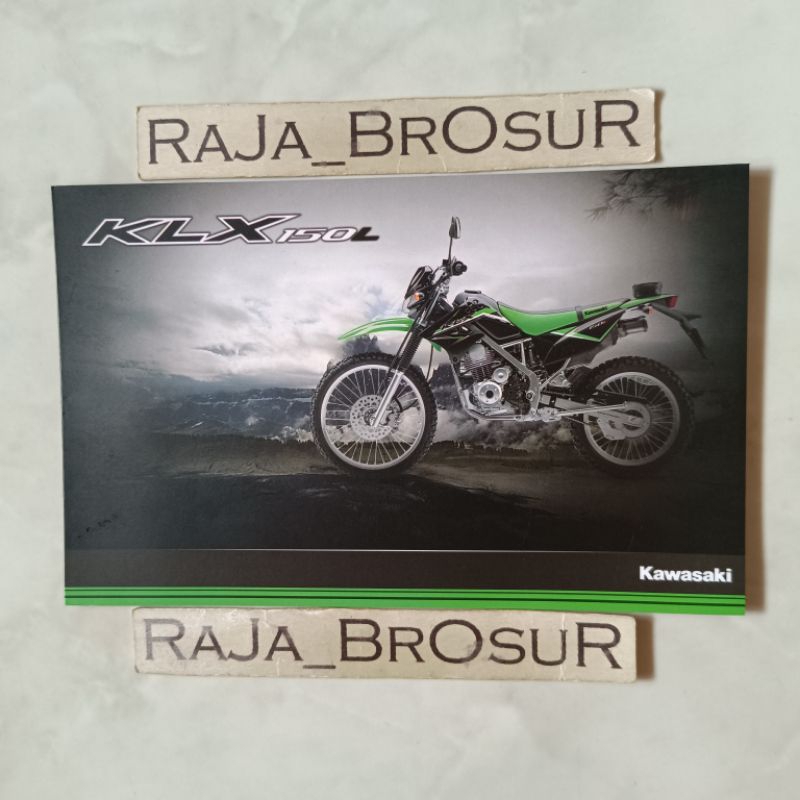 Poster brosur katalog leaflet Kawasaki KLX150L/KLX 150L/KLX 150 L/KLX150 L 2014