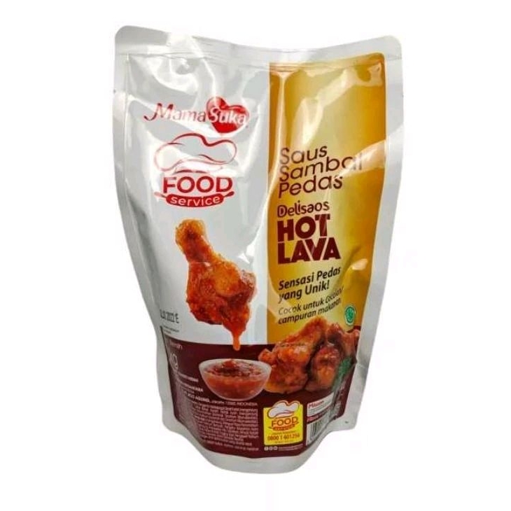 

Mamasuka Hot Lava Saus Sambal 1kg