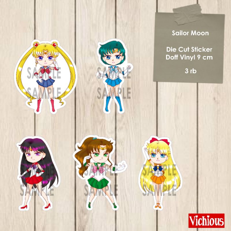 

Sticker Die Cut Sailor Moon